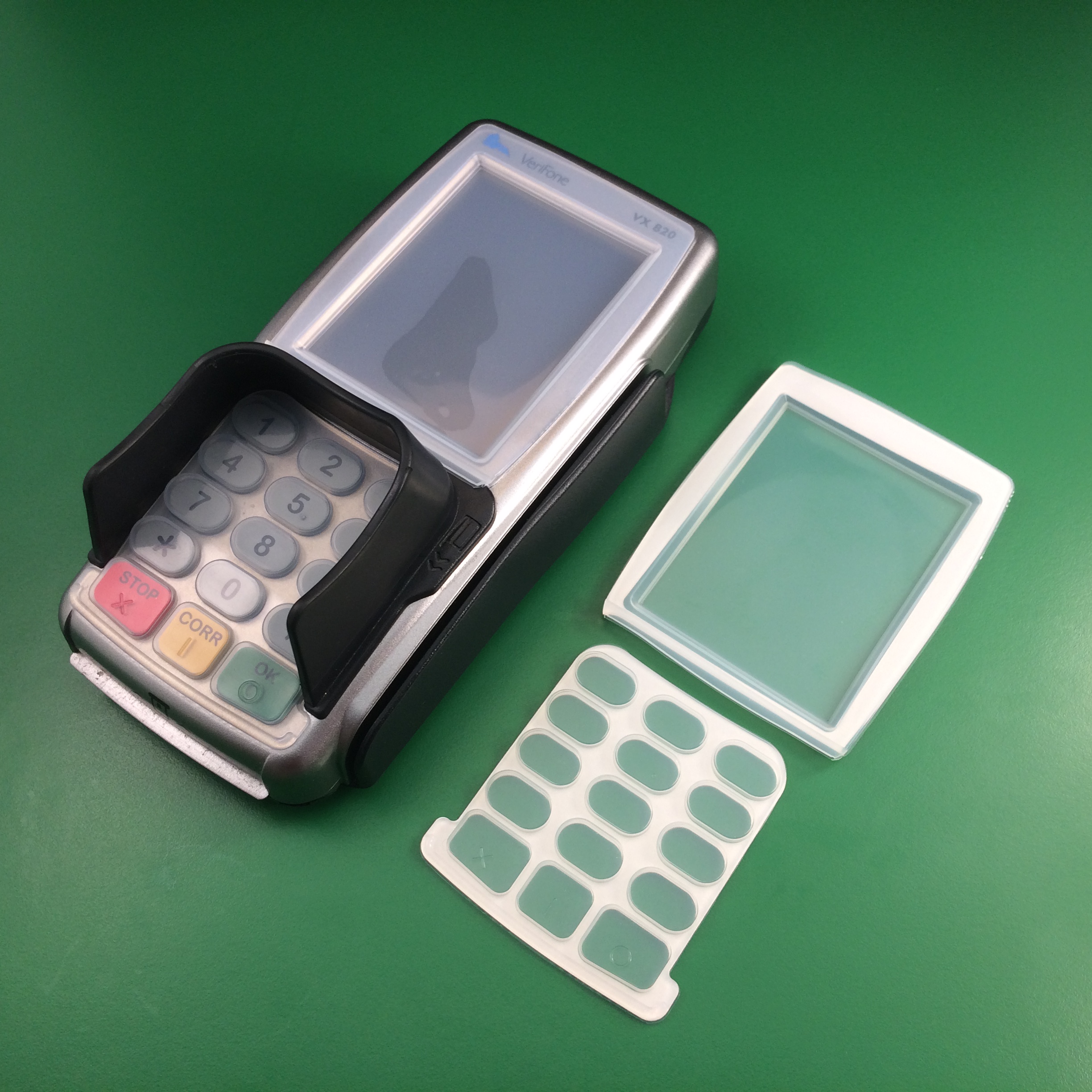 VX 820 Fixed privacy shield